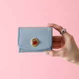 HASHIBAMI【Ha-2008-729 天然石ミニウォレット】ペールブルー