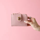 HASHIBAMI【Ha-2511-103 天然石二つ折りウォレット】ストロベリー