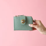 HASHIBAMI【Ha-2511-103 天然石二つ折りウォレット】オパールグリーン