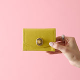 《予約商品》HASHIBAMI 【Ha-2511-104 天然石 カードケース】イエロー