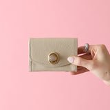 ◆CORRECT限定◆HASHIBAMI 【Ha-2511-104 天然石 カードケース】エクリュ