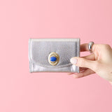 ◆CORRECT限定◆HASHIBAMI 【Ha-2511-104 天然石 カードケース】シルバー