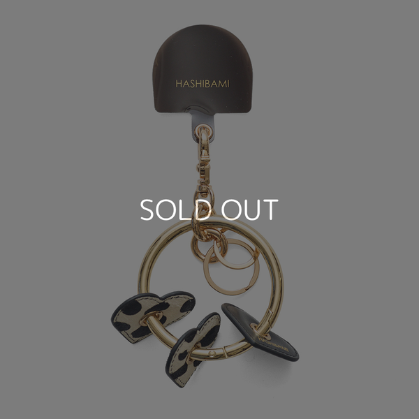 ◆CORRECT限定◆HASHIBAMI【Ha-2504-114 ハートクッション カウヘア― スマホリング】ダルメシアン