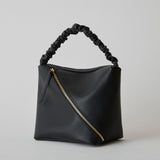 HASHIBAMI【Ha-2509-602 クシュクシュ ワンショルダー】ブラック