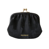 HASHIBAMI 【Ha-2509-608 親子口金 くるみウォレット】ブラック