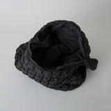 murir【MUR25002 ナイロンキルティング ビッグショルダー】ブラック