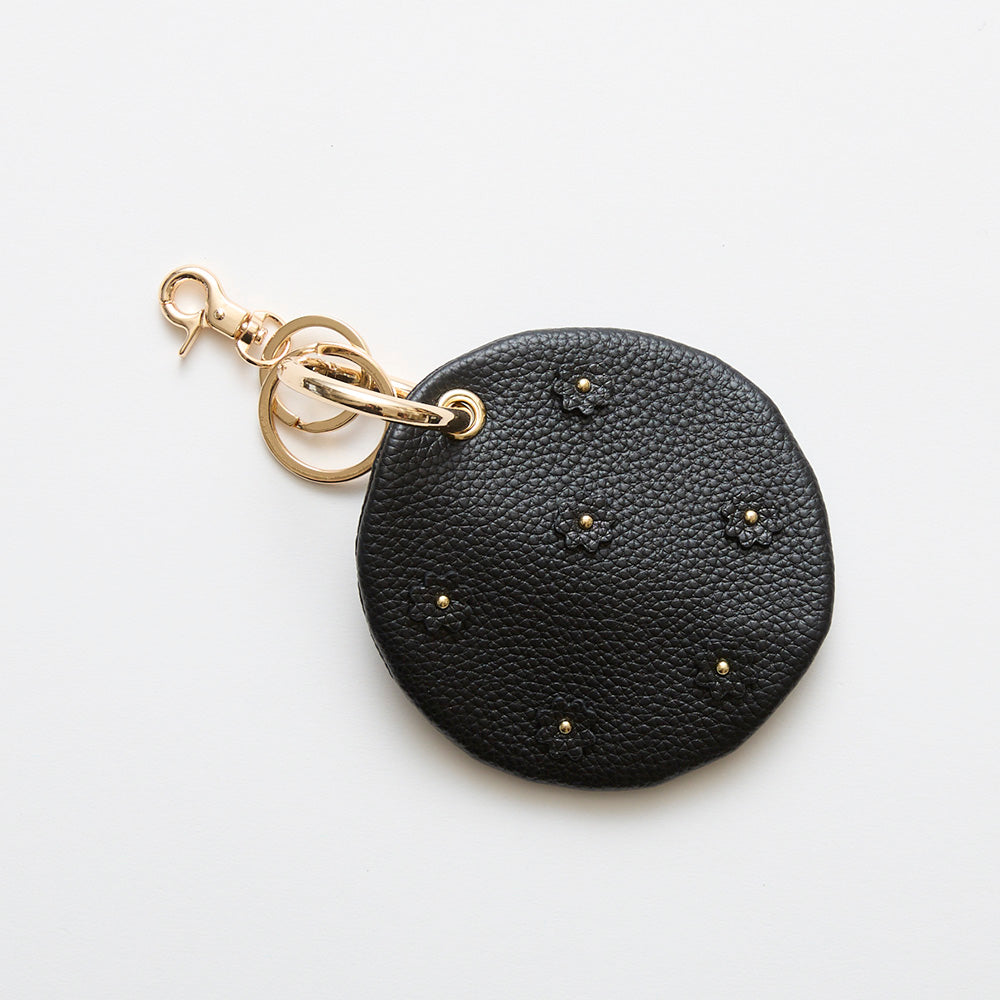 HASHIBAMI 【Ha-2509-615 スモールフラワー キーケース】ブラック