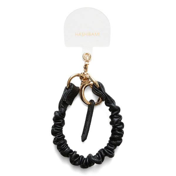 HASHIBAMI【Ha-2509-609 クシュクシュ レザー ハンドストラップ