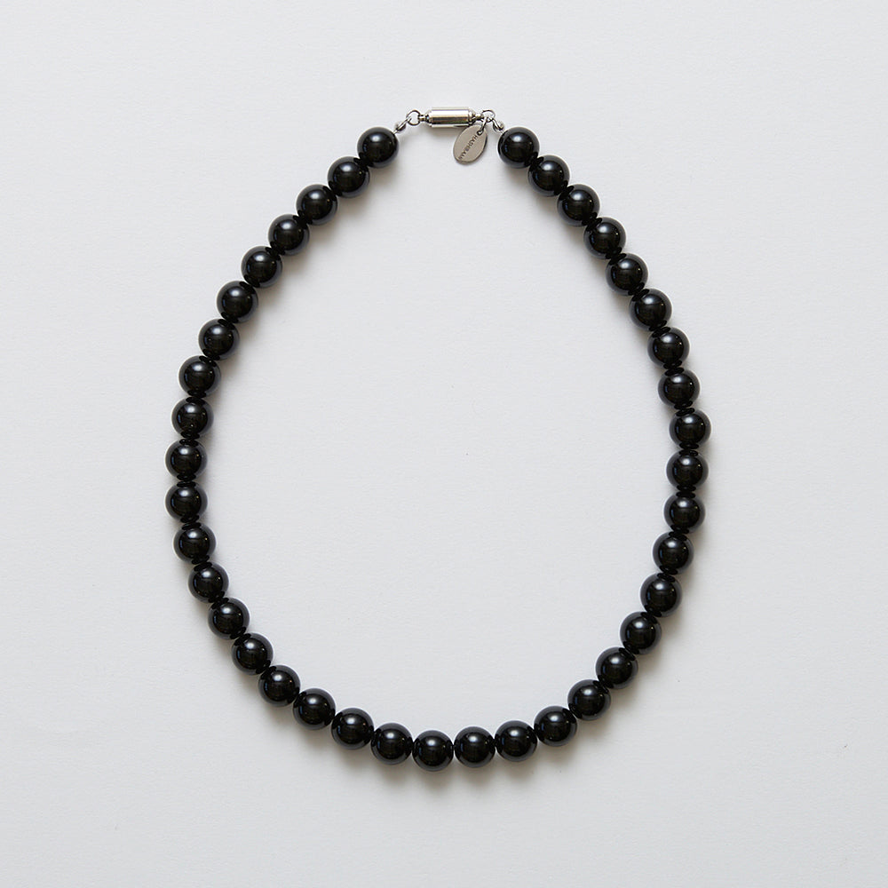 予約商品》HASHIBAMI 【HB2102402 10mm丸玉天然石 42cmネックレス