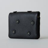 《予約商品》HASHIBAMI 【Ha-2511-105 スモールフラワー カード&コインケース】ブラック