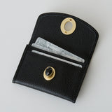 《予約商品》HASHIBAMI 【Ha-2511-104 天然石 カードケース】ブラック