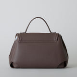 murir【MUR25006 フェミニンフラップ2WAYバッグ】ブラウン