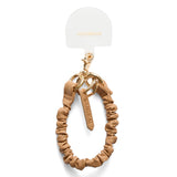 HASHIBAMI【Ha-2509-609 クシュクシュ レザー ハンドストラップ】ブラウン