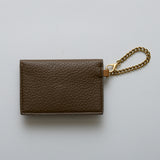 murir【MUR25005 パスケース付き パイピングミニショルダートート】ブラウン