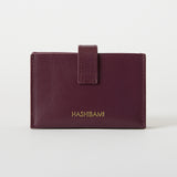 ◆CORRECT限定◆HASHIBAMI 【Ha-2602-207 フラワーバックルジャバラカードケース】チェリー