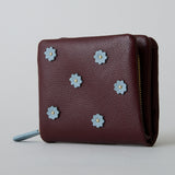 HASHIBAMI【Ha-2407-502 スモールフラワー ハーフウォレット】チェリー