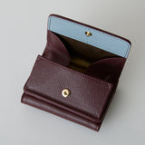 HASHIBAMI 【Ha-2509-606 スモールフラワー ミニウォレット】チェリー