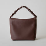 HASHIBAMI【Ha-2509-602 クシュクシュ ワンショルダー】 ダークブラウン