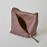 HASHIBAMI【Ha-2509-602 クシュクシュ ワンショルダー】 ダークブラウン