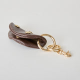 HASHIBAMI 【Ha-2509-615 スモールフラワー キーケース】ダークブラウン