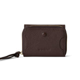 HASHIBAMI 【Ha-2204-809 サンドグラス ミニウォレット】ダークブラウン