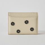 《予約商品》HASHIBAMI 【Ha-2509-606 スモールフラワー ミニウォレット】エクリュ