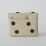 《予約商品》HASHIBAMI 【Ha-2511-105 スモールフラワー カード&コインケース】エクリュ