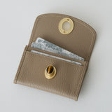 《予約商品》HASHIBAMI 【Ha-2511-104 天然石 カードケース】グレー