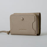 HASHIBAMI 【Ha-2204-809 サンドグラス ミニウォレット】グレーベージュ