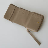 HASHIBAMI 【Ha-2204-809 サンドグラス ミニウォレット】グレーベージュ