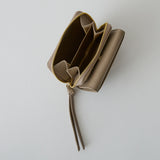 HASHIBAMI 【Ha-2204-809 サンドグラス ミニウォレット】グレーベージュ