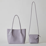 murir【1003-1 A4トート&ポシェットセット】ラベンダー