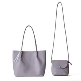 murir【1003-1 A4トート&ポシェットセット】ラベンダー