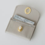 ◆CORRECT限定◆HASHIBAMI 【Ha-2511-104 天然石 カードケース】ライトグレー