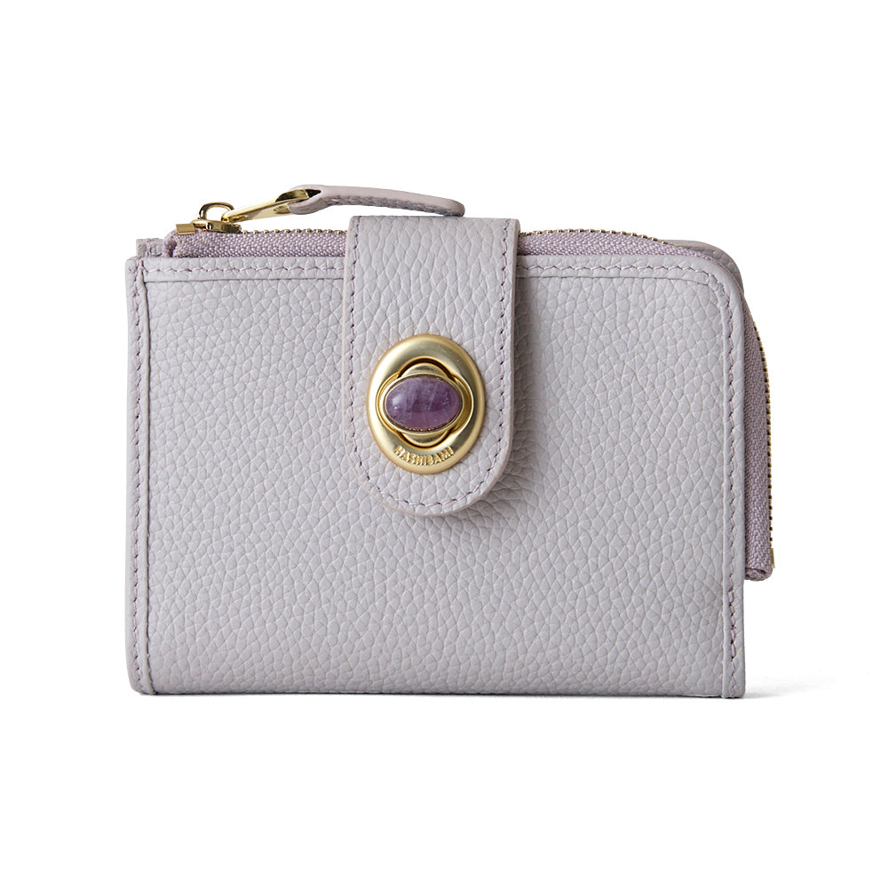 新品♡ウォレット アップルレザー製コンパクトウォレット財布 「Apple Half-moon Wallet