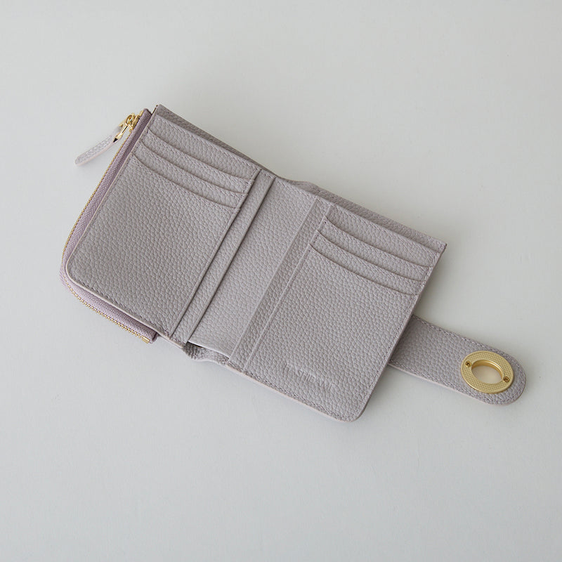 HASHIBAMI【Ha-2511-103 天然石二つ折りウォレット】ライトラベンダー