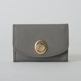 《予約商品》HASHIBAMI 【Ha-2511-104 天然石 カードケース】ミッドグレー