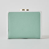 HASHIBAMI【Ha-2504-092 エイチビー ガマグチ コンビ ハーフ ウォレット】オパールグリーン