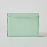 HASHIBAMI【Ha-2502-202 フラワーバックルミニウォレット】オパールグリーン