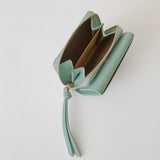 HASHIBAMI 【Ha-2204-809 サンドグラス ミニウォレット】オパールグリーン