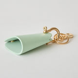 HASHIBAMI 【Ha-2307-220 ハート型 スマートキーリング】オパールグリーン