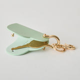 HASHIBAMI 【Ha-2307-220 ハート型 スマートキーリング】オパールグリーン