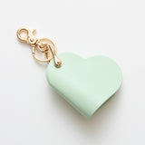 HASHIBAMI 【Ha-2307-220 ハート型 スマートキーリング】オパールグリーン