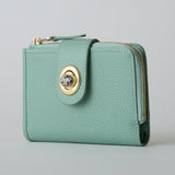 HASHIBAMI【Ha-2511-103 天然石二つ折りウォレット】オパールグリーン