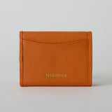 ◆CORRECT限定◆HASHIBAMI 【Ha-2410-326 レザーリボン ミニウォレット】オレンジ