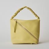 HASHIBAMI【Ha-2509-602 クシュクシュ ワンショルダー】 ペールイエロー