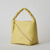 HASHIBAMI【Ha-2509-602 クシュクシュ ワンショルダー】 ペールイエロー
