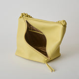 HASHIBAMI【Ha-2509-602 クシュクシュ ワンショルダー】 ペールイエロー