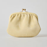 HASHIBAMI 【Ha-2509-608 親子口金 くるみウォレット】ペールイエロー