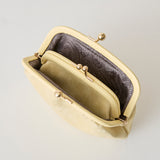 HASHIBAMI 【Ha-2509-608 親子口金 くるみウォレット】ペールイエロー